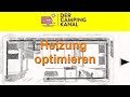 Truma Gasheizung: Warmluftverteilung optimieren