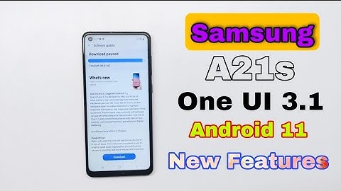 Samsung Galaxy A21s One UI Core 3.1. Upgrade Android 11 Update | Samsung A21s Android 11 Features 🔥🔥
