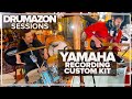 Yamaha recording custom drum kit audio demo by drumazon feat rocky morris  jamie sefton