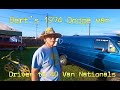 Bert’s 1974 Dodge Van that he's driven to "Approximately 40" Van Nationals