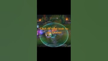 Cách để kiểm soát rìu của Draven #leagueoflegends #lienminhhuyenthoai #yegi #draven
