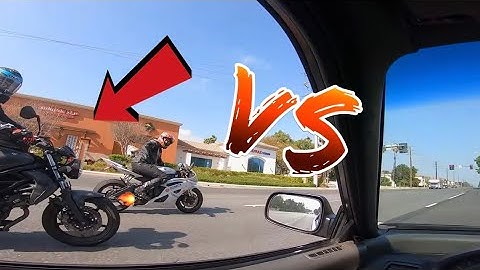 BOOSTED B18C TYPE-R CRX VS 2 MOTORCYCLES!