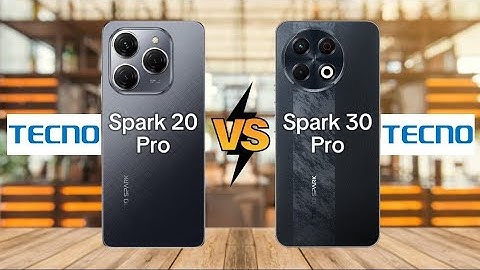 tecno spark 20 pro vs tecno spark 30 pro
