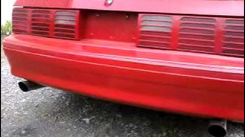 Moates Quarterhoarse tuned supercharged 92 Mustang GT