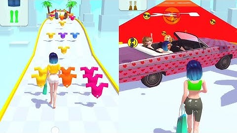 Max Level in DressUp Run | Dress Up Run All Levels Gameplay walkthrough