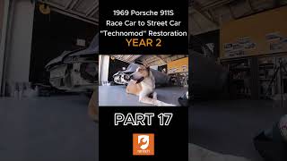 PART 31 | 1969 Porsche 911 S Race Car to Street Car Restoration | #shorts #porsche #restoration