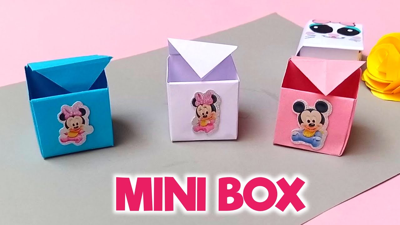 DIY Mini box - How to make a mini box - Mini box save money 