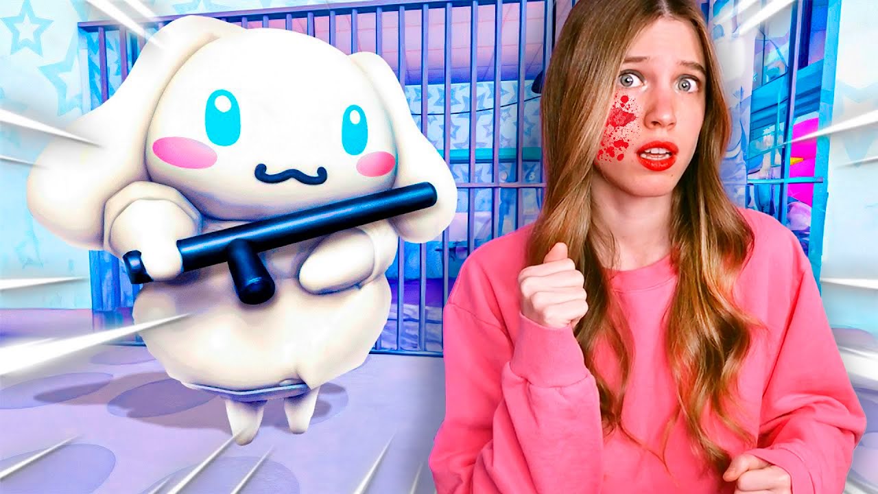 ESCAPA DE LA PRISIÓN DE CINNAMOROLL EN ROBLOX!! ⚪️🔵 (OBBY)