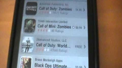 How to put Black ops on your iPod touch