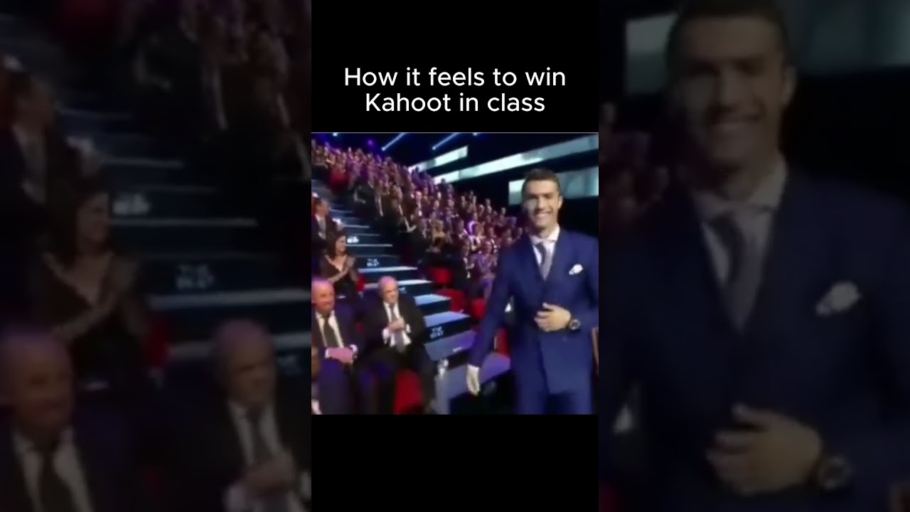 When you win in Class Kahoot #shorts
