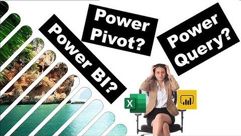 Power Query, Power BI, and Power Pivot demystified