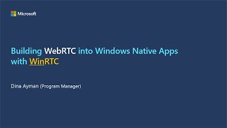 Building WebRTC into Windows Native apps with WinRTC screenshot 4