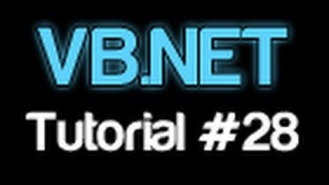VB.NET Tutorial 28 - ByVal and ByRef (Visual Basic 2008/2010)
