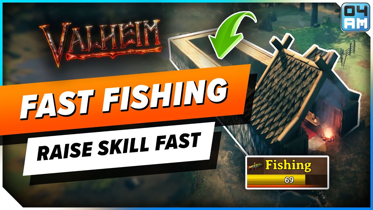 Valheim Mistlands FAST Fishing XP Farm, How To Level Fishing Fast