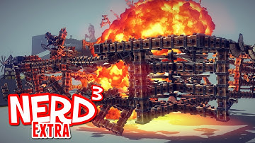 Nerd³ Extra - S.H.I.E.L.D. Helicarrier Prototype - Besiege