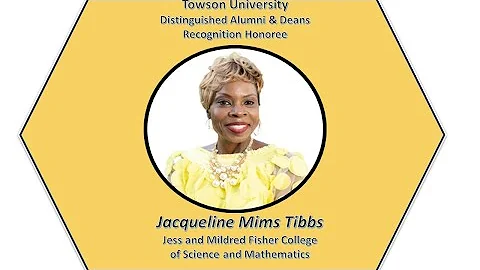 Towson Deans' Distinguished Alumni Honoree - Jacqu...