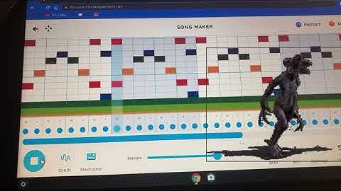 STRANGER THINGS THEME SONG ON CHROME MUSIC LAB