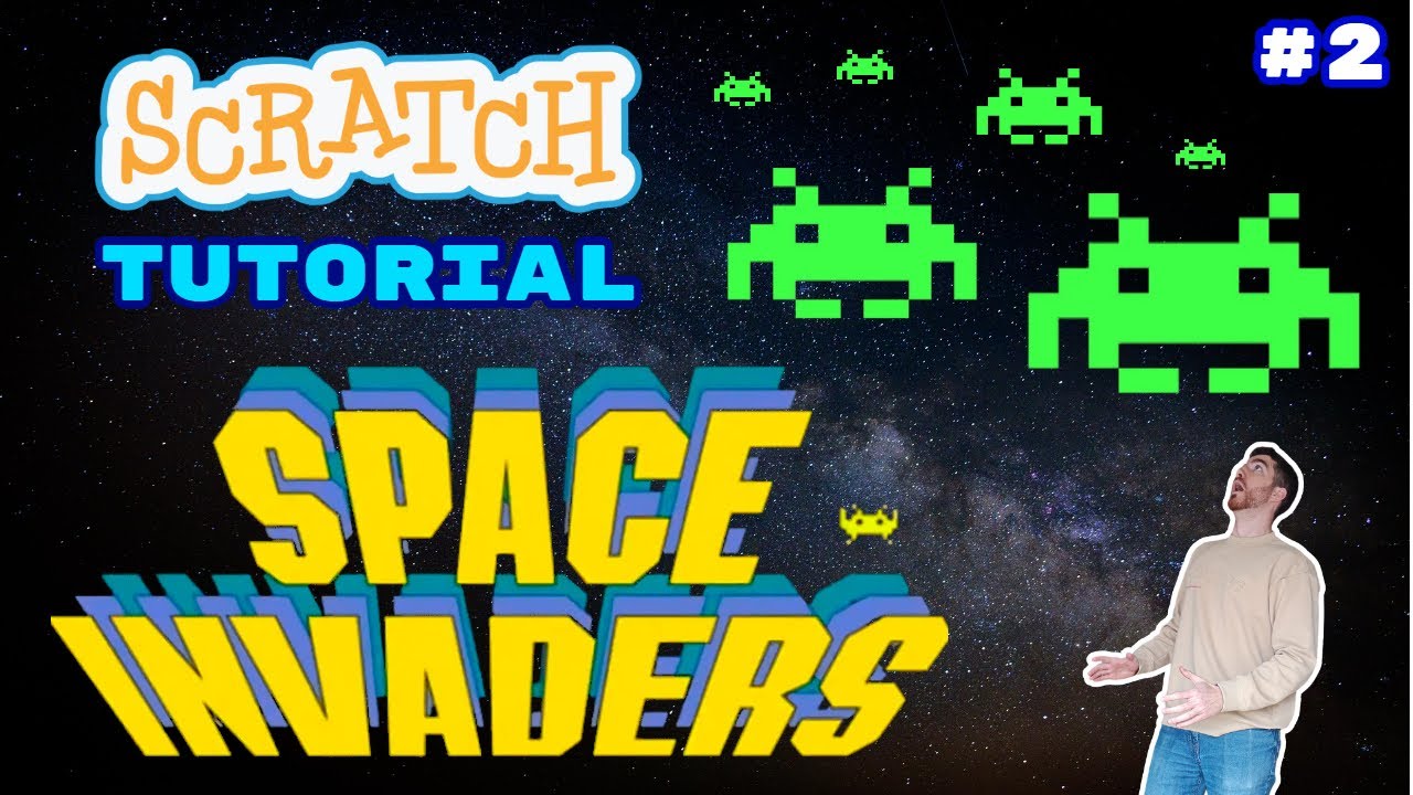 Cómo hacer el JUEGO SPACE INVADERS | Invasores del espacio - Tutorial ...