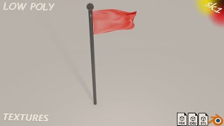 Flag(part 1) | CGTrader