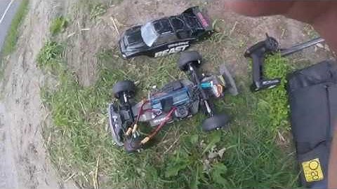 Traxxas Rustler Speedrun, No GPS Reading, Around 70 mph