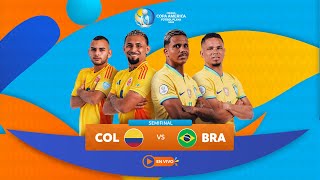 SEMIFINAL: COLOMBIA vs BRAZIL | CONMEBOL Copa América Beach Soccer 2025™ | LIVE