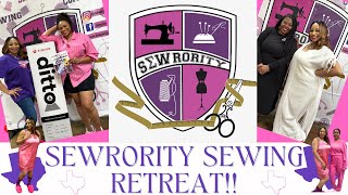 My Sewrority SEWING Retreat Recap and Experience!  Sewing Retreat!!!