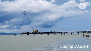 Update | Installation of Crane way for the Davao Bucana Bridge Project is already halfway