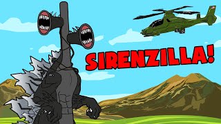 THE BIRTH OF THE SIRENZILLA! Part 1! (Cartoon Animation)