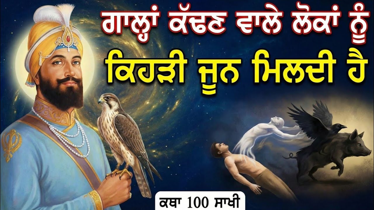 100 Sakhi Guru Gobind Singh Ji || ਗਾਲ੍ਹਾਂ ਕੱਢਣ ਵਾਲੇ ਲੋਕਾਂ ਨੂੰ ਕਿਹੜੀ ਜੂਨ ਮਿਲਦੀ ਹੈ?| Guru Nanak Dev Ji