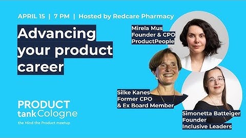 Fireside Chat on Advancing Your Product Career at ProductTank Cologne