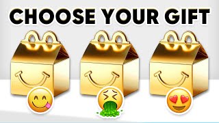 Choose Your Gift...! Lunchbox Edition 🍔🍕🍦 How Lucky Are You? 😱 Quiz Shiba