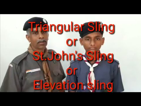 Triangular Sling or St.John's Sling 