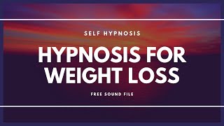 Hypnosis for weight loss