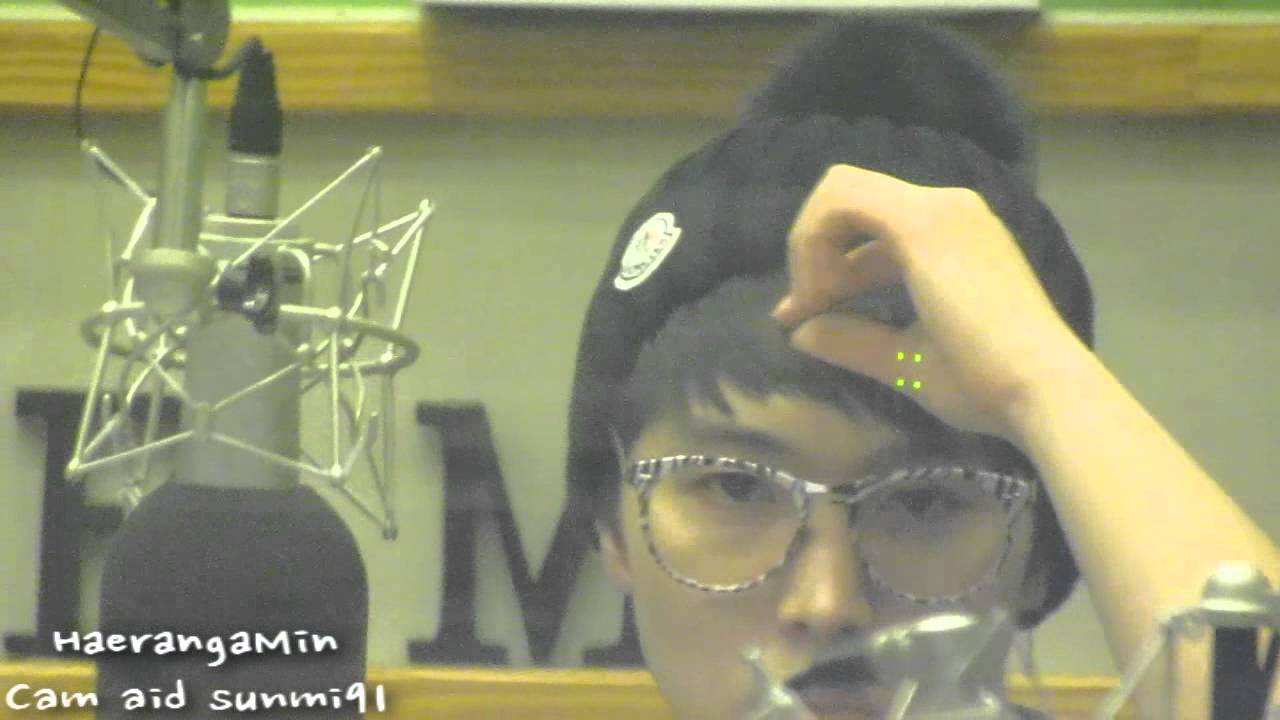 [Fancam] 120126 SUKIRA Sungmin - 가슴이 뭉클하네요