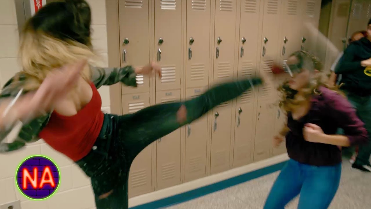 ⁣FIGHT Breaks Out At High School | Cobra Kai Season 2 Episode 10 | Now Action