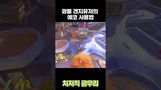 겐지유저의 에코 사용법 #shorts #오버워치2