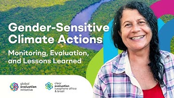Webinar | Gender-Sensitive Climate Actions: Monitoring, Evaluation, and Lessons Learned