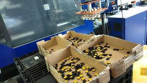 5 axis robot with Haitian machine