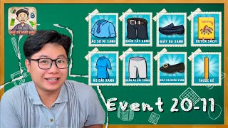Event 20-11 Game Trở Về Tuổi Thơ - Chế Tạo Full Trang Phục Thầy Giáo Siêu Đẹp