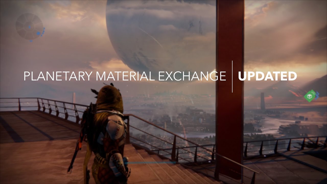 Destiny Material Exchange Update YouTube