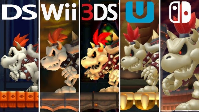 Evolution of Bowser in 2D Super Mario Games (1985-2021) 