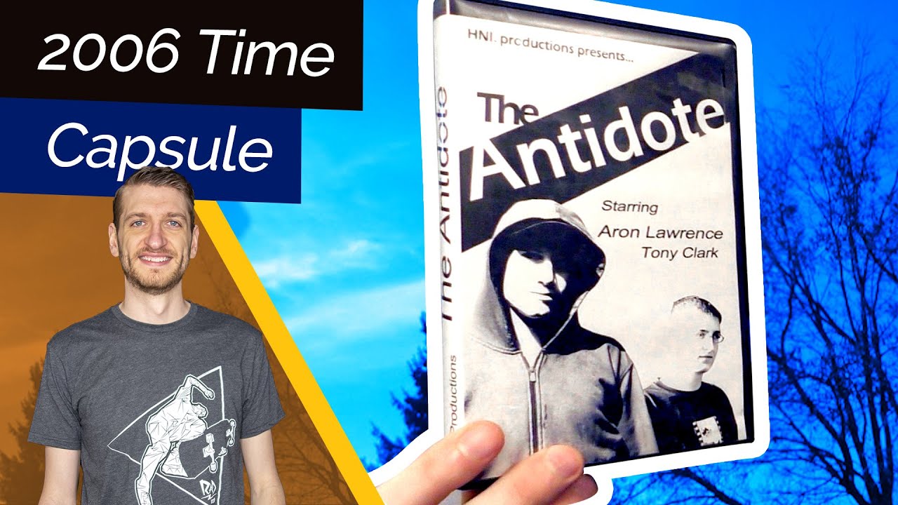 Давайте посмотрим мой DVD о скейтбординге 14-летней давности! "The Antidote" 2006 года, полное видео
