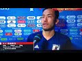 サッカー 日本代表 日本vsセネガル 試合終了後の吉田選手のインタビュー