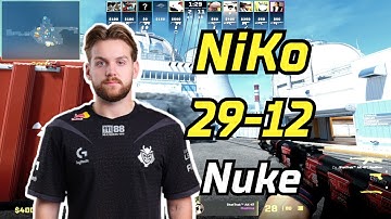 CS2 POV | NiKo (29-12) (Nuke) | FACEIT Ranked | March 6, 2024 #cs2 #demo #g2 #pov