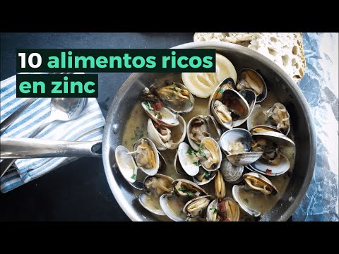 10 alimentos RICOS EN ZINC