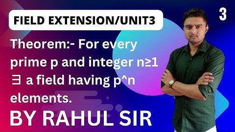 Field extension unit 3 / class 3 /m.sc mathematics / mdu /kuk / distance education