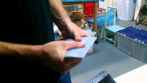 Electrolyte: molded wings using expanded foam part 2