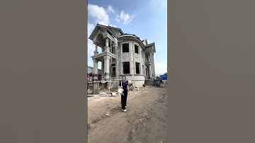 Cập nhật tiến độ thi công biệt thự tân cổ điển mái thái Thái ở tại Tây Ninh #nhadep #xaynhatho