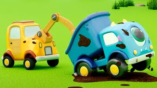 Машинки Мокас 🚕 Гонки (все серии подряд) 🚙 Развивающие мультики для детей про машинки 🚗