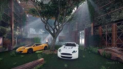 Abandoned Garage - 3Ds Max, Lumion